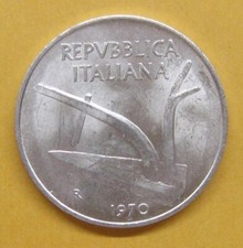 1970 Italy 10 Lire Take a Look