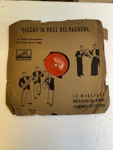 Vecchio disco vinile - vecchio, 78