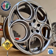 GTA KIT 4 Cerchi In Lega 17" Compatibili con Alfa Romeo Stelvio Tonale ok Brembo