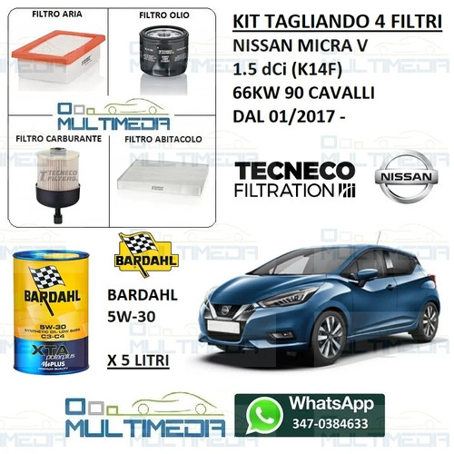 Kit tagliando filtri olio - filtri,