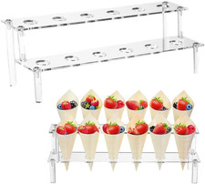 Porta Cono Gelato Trasparente