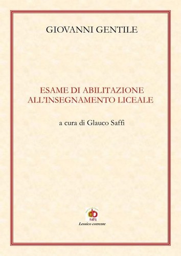 Esame abilitazione - di,