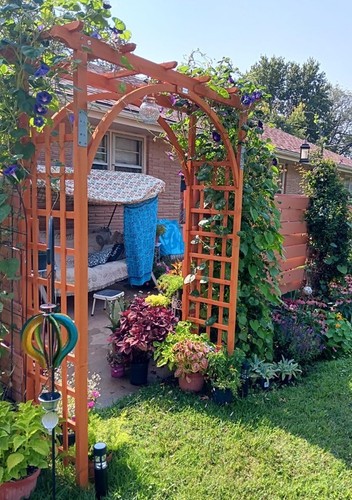 7ft wood garden - wood,