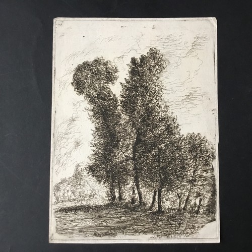 Incisione xviii paesaggi - incisione,