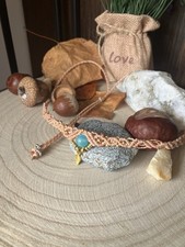 Choker Macrame Amuleto