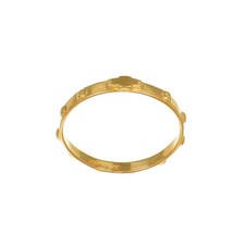 ANELLO ORO GIALLO ROSARIO