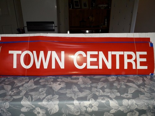 Vintage bus blind - vintage, leamington