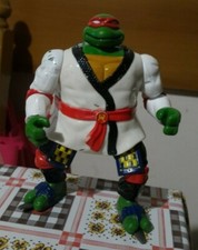 RAFFAELLO Tartarughe Ninja Night Turtles 1993 Playmates Auto Mutation RAPH Figur