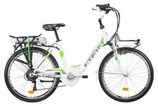 Atala Citybike elettrica pedalata assistita E-Run FS Lady, Misura Unica 45cm