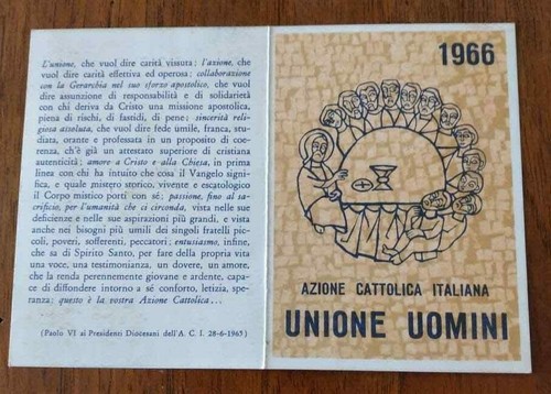 4890 tessera azione cattolica - 4890,