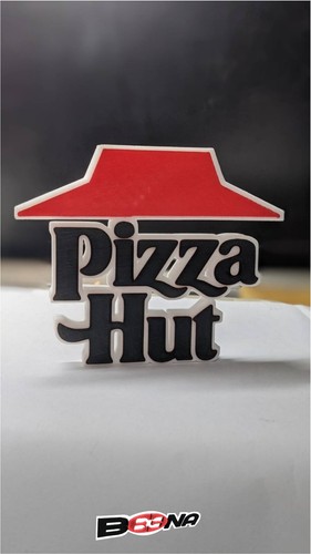 Espositore logo pizza hut - espositore,