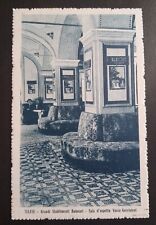 1913 Telese (Benevento) grandi stabilimenti balneari - sala d'aspetto goccioloni