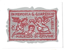 REMO WOLF: Exlibris für F