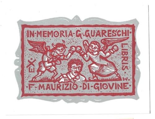 Remo wolf exlibris für - exlibris, f
