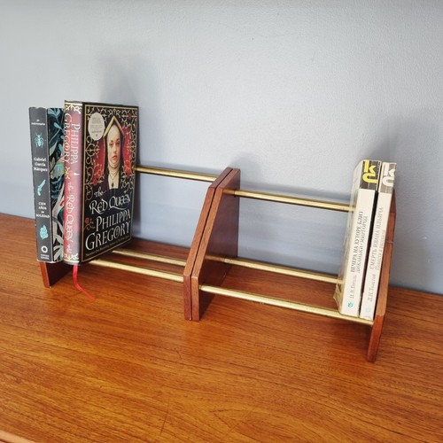Vintage teak book stand - vintage,