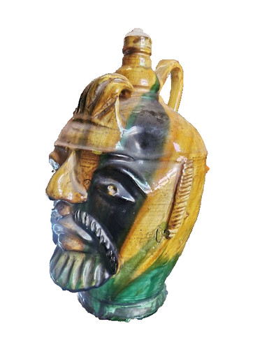 Maiolica seminara fiasco - maiolica,