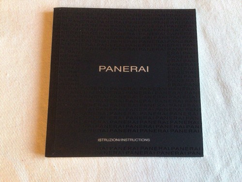 Libretto booklet panerai - booklet,