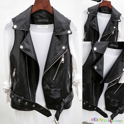 Gilet donna ecopelle gilet