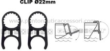 CLIP NYLON NERO FERMASCALETTE