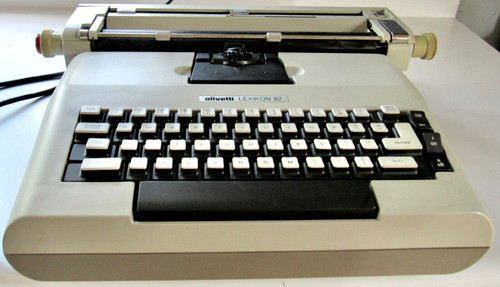 1973 olivetti lexikon - olivetti,