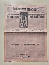 GAZZETTA DELLO SPORT 18 GENNAIO 1956 RAPID VIENNA-MILAN - PETRARCA ROVIGO RUGBY