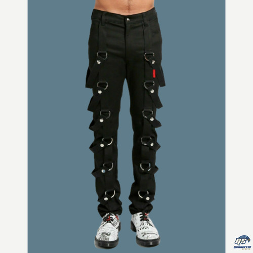 Pantalone gotico nero uomo - gotico,