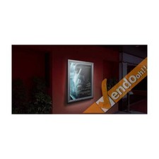 BACHECA ILLUMINATA ESPOSITORE PER ESTERNI CON LUCE A LED VETRO TEMPRATO