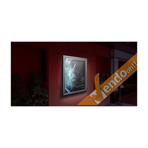 Bacheca illuminata espositore - bacheca,