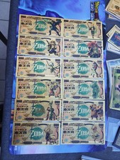 Lot Billet Zelda Nintendo OR