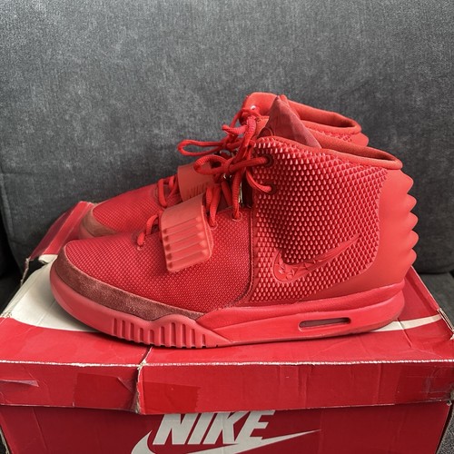 Nike air yeezy mid red - air,