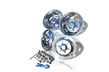 16'' Acciaio Inox Copricerchi