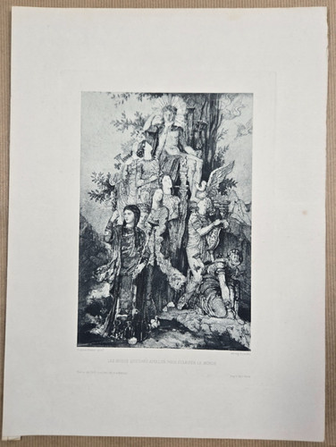 Héliogravure 1899 après - 1899,, d'après