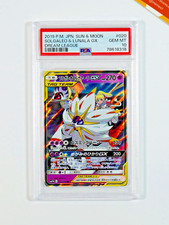 Pokemon PSA 10 Solgaleo & Lunala GX #020 RR sm11b Dream League 2019 Japanese