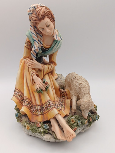 Statuina vintage capodimonte - statuina,