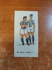Figurina Calciatori MONTI/BOREL II - JUVENTUS  N.20 Caricatura Ed. FIDASS 1936