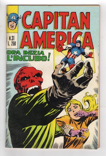 1969 marvel captain america - marvel,