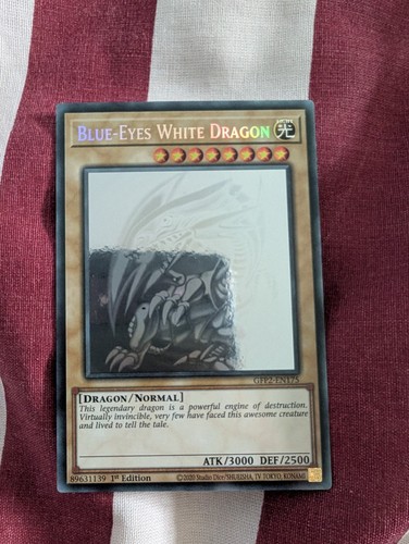 Blue eyes white dragon - eyes,