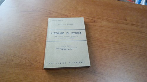 Esame storia parte terza - esame,