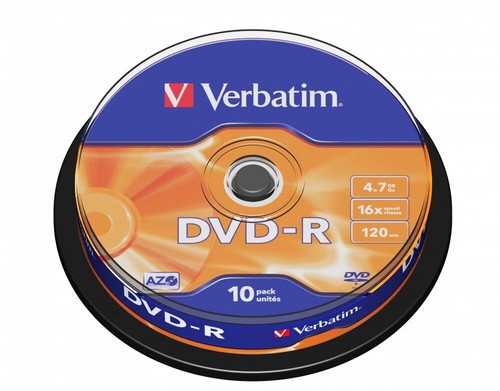 Verbatim 43523 dvd - dvd-r, azo