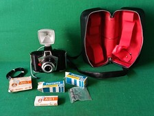 MACCHINA FOTOGRAFICA FERRANIA EURA VINTAGE ANNI '60 CON CUSTODIA ACCESSORI. CF50