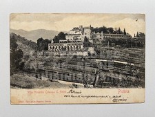 CARTOLINA PISTOIA Villa Vavarelli - ANNO 1906 - Viaggiata e Affrancata