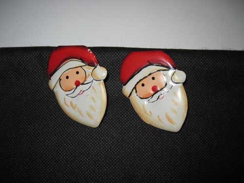 Due spille babbo natale - due,