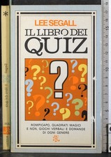 BUR. IL LIBRO DEI QUIZ. LEE SEGALL. RIZZOLI. 1ED.