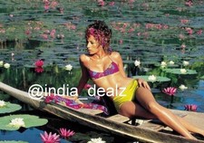 India donna tettona modello