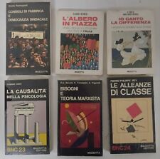 LOTTO 16 LIBRI EDITORE MAZZOTTA - 11 NUOVI  ANCORA CONFEZIONATI - ANNI '70