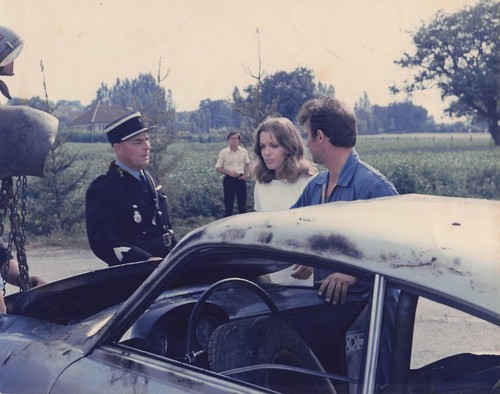 Romy schneider car voiture - romy,