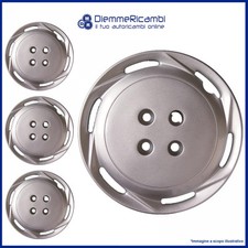 SERIE 4 BORCHIE - 4 COPRICERCHI COPPE RUOTA 13 PER FIAT PUNTO TIPO C