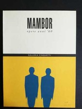 Renato Mambor, Opere anni '60