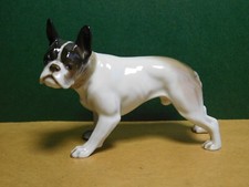 FIGURA/STATUINA IN PORCELLANA CANE BULLDOG  ROSENTHAL ANNI 30? RARO