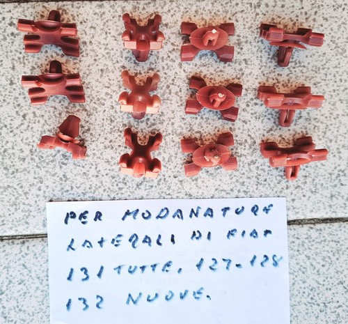 Kit mollette fissaggio - 12,